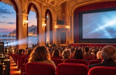 Зал кинофестиваля в Анконе на Адриатическом побережье